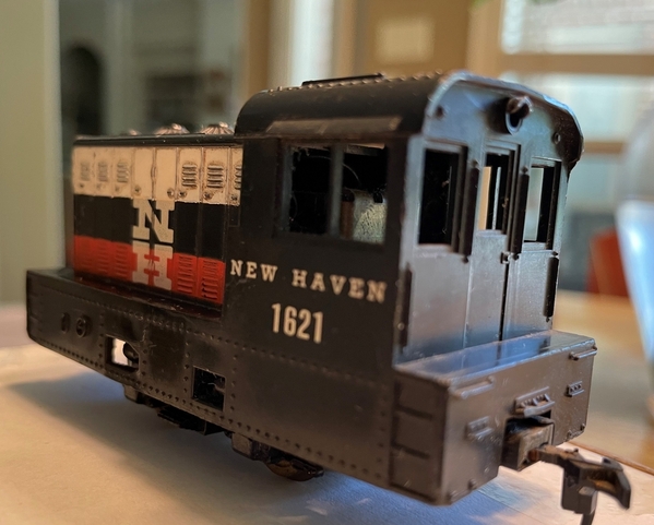 Marx HO NH Switcher rear quarter