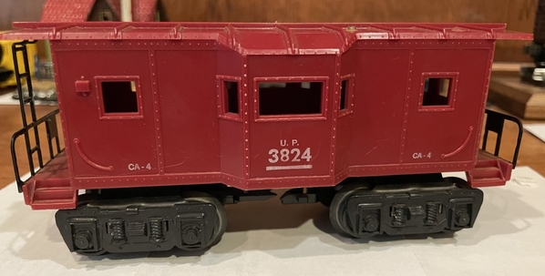 Marx UP 3824 Bay Window Cab side view