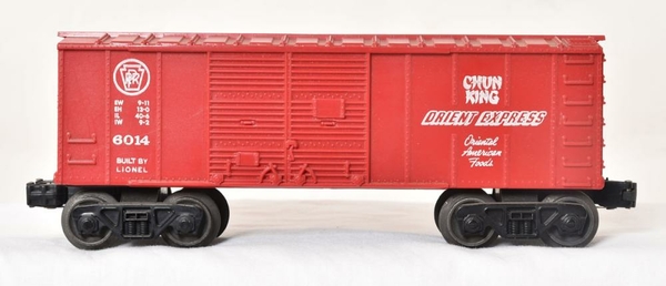 Lionel Postwar 6014 Chun King Boxcar [1)