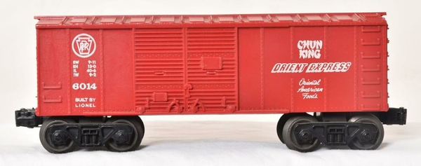 Lionel Postwar 6014 Chun King Boxcar [2)