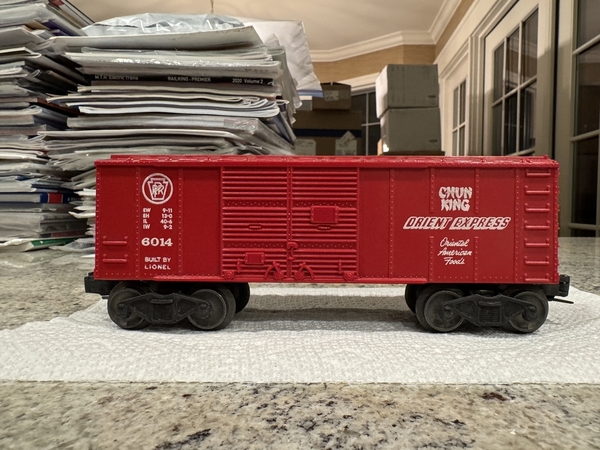 Lionel 6014 Chin King Boxcar [1)