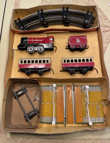 Brimtoy train set box contents