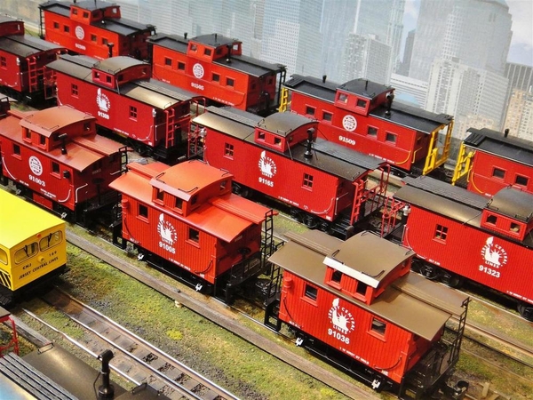 Walter's CNJ caboose fleet