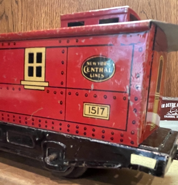 Lionel 1517 caboose NYC end