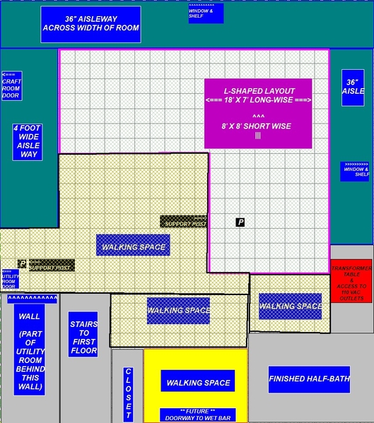 12-06-12 Layout - wrap-around support post with 90 per cent walkaround aisle