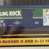 z - rolling rock box green and blue