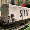 Hornby STEF refr front quarter view