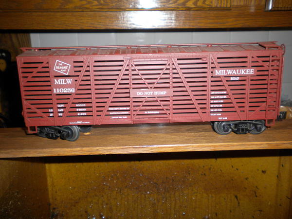 Milwaukee Road stock car 001