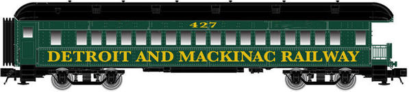 DETROIT AND MACKINAC RAILWAY PASSENGER CAR v3 