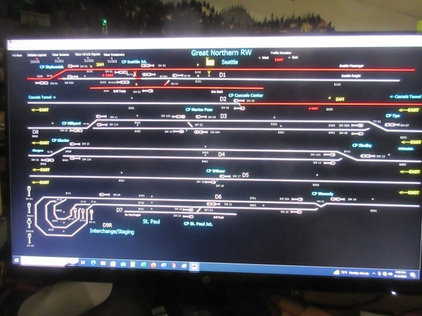 Dispatcher's panel LCC 05