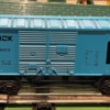 Lionel RI (blue) Boxcar